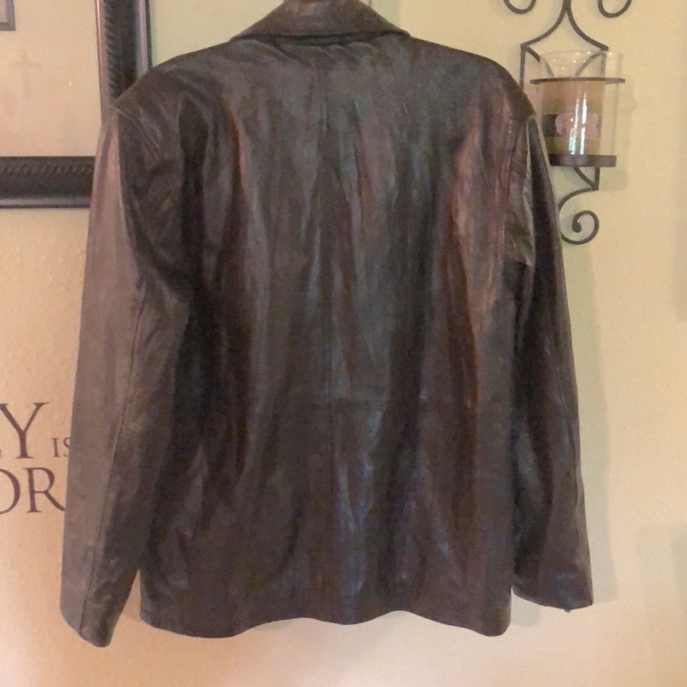 HOST PICK EUC VTG Leather Cult Jacket - Picture 10 of 13